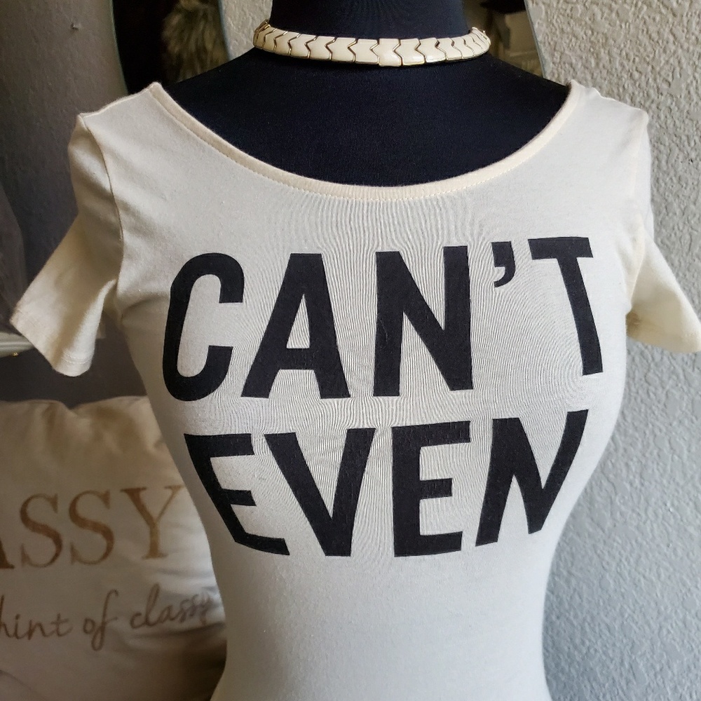 Super cute one piece "cant even"